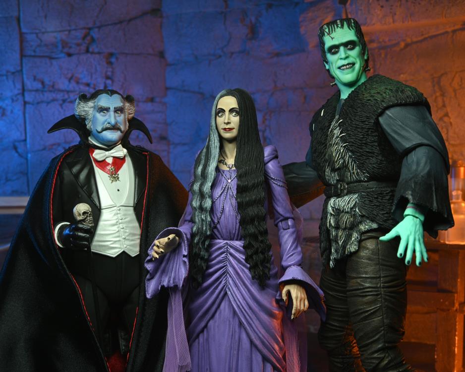 NECA the munsters 2024 action figures