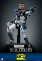 Hot Toys: Star Wars: The Clone Wars- Arc Trooper Echo *Pre-order*