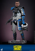 Hot Toys: Star Wars: The Clone Wars- Arc Trooper Echo *Pre-order*